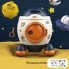 Kids' Cartoon Rocket Piggy Bank - Toy for Boys & Girls