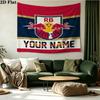Custom Name RB Leipzig2 Printed Tapestry – Wall Hanging for Bedrooms, Dorms, and Home Decor