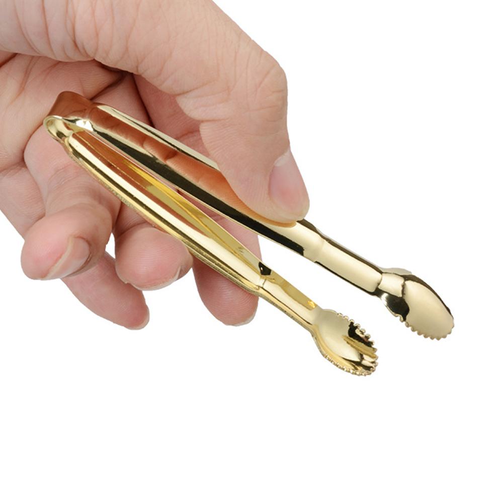 3PCS Stainless Steel Food Serving Tongs Mini Tongs for Sugar Tea Bag Kitchen Tool