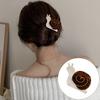 Grampo de cabelo em forma de caracol Grampo de cabelo em forma de animal Grampo de cabelo antiderrapante Mola de metal Ácido acético Grampo de cabelo para trás da cabeça Acessórios para cabelo