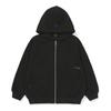 Bluetail Black Waffle Hoodie Zip Up Aaa1jp01bk