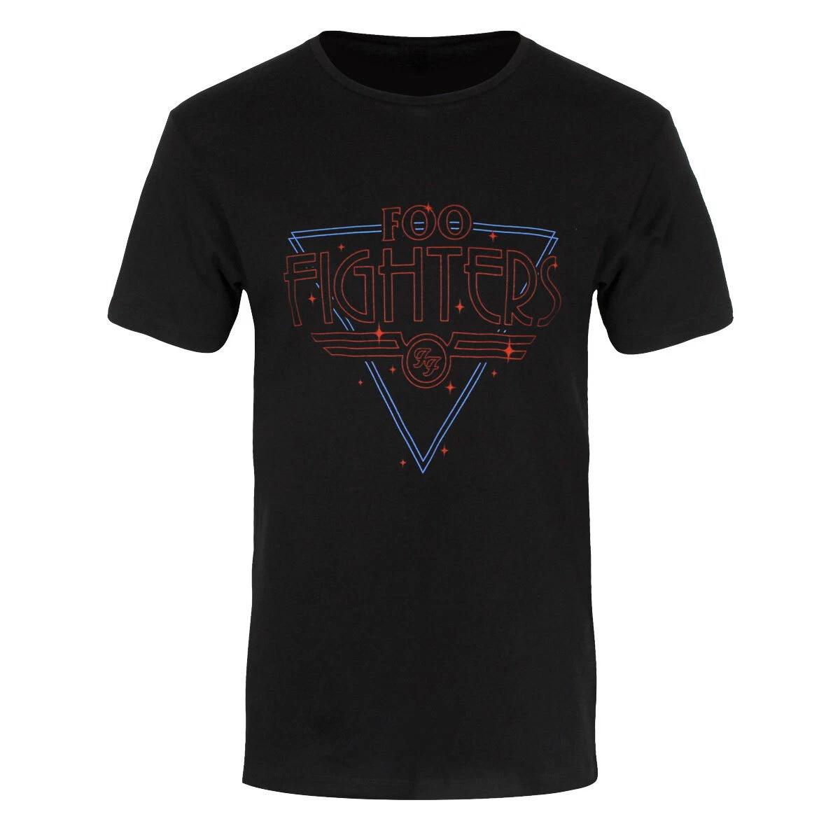 Foo Fighters T-Shirt Disco Outline Rock Official New Black 4XL