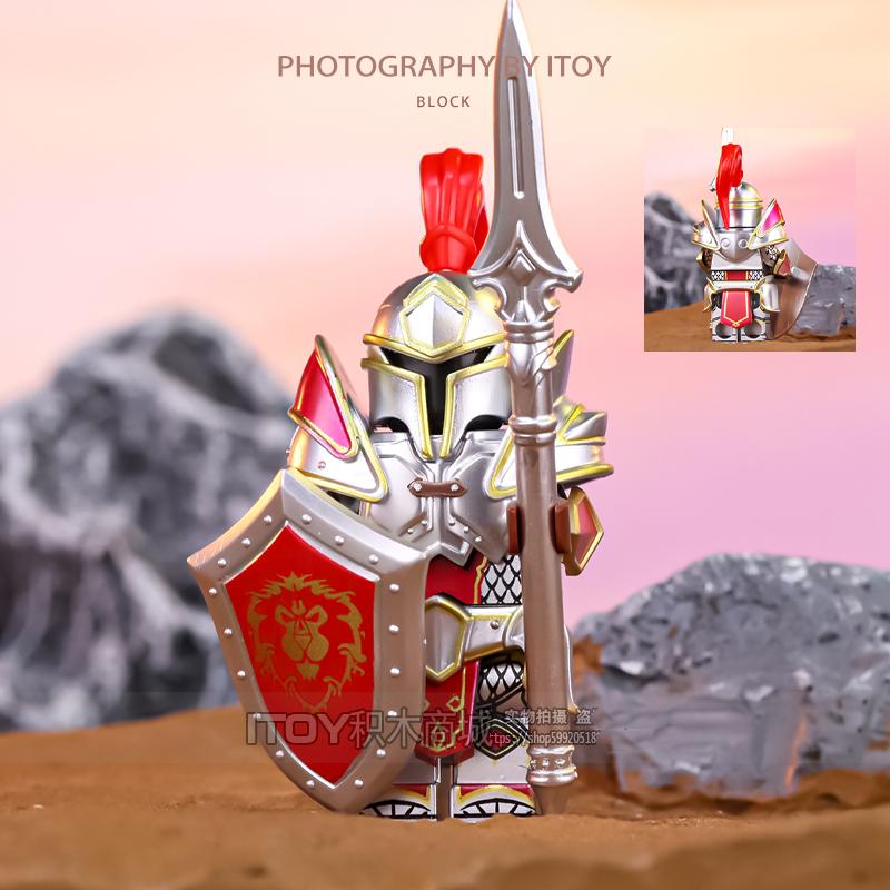 World Of Warcraft Wow Конструктор Король-лич Мини-фигурка Игрушки