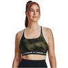 UA Crossback Mid Print Marine OD Green Downtown Green White SM [Under Armor]