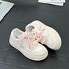 9 Spring little white shoes new mesh female students thick-soled heightening sports board shoes casual
