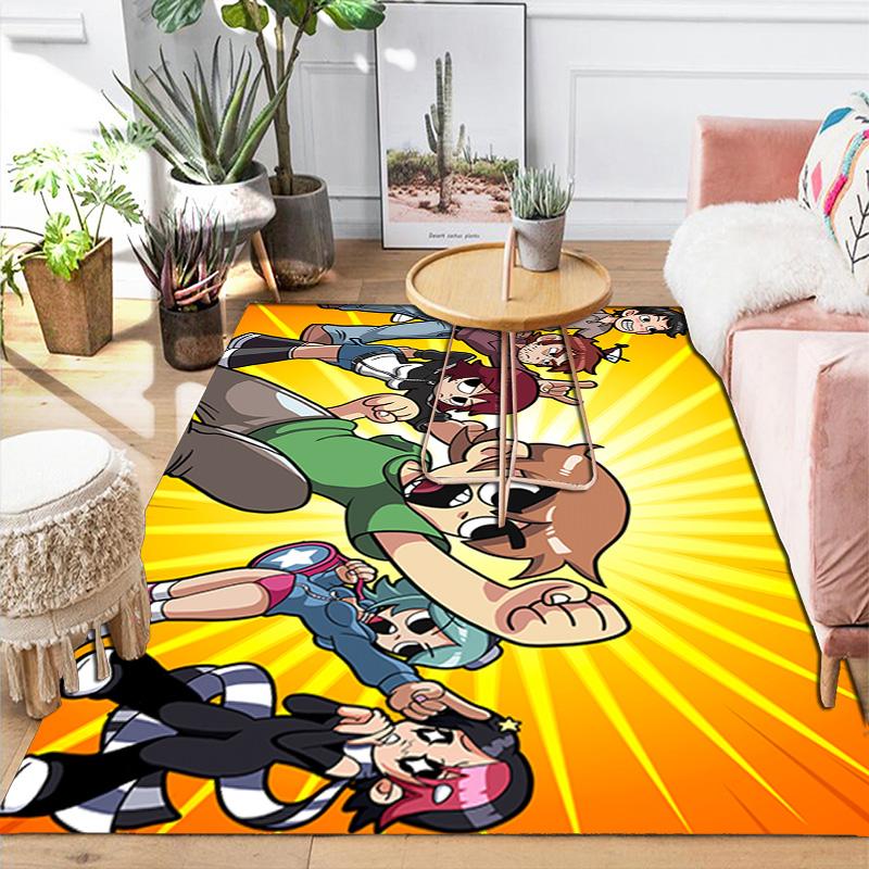 Scott Pilgrim Rug Floor Mat for Living Room or Bedroom Soft and Comfortable Carpet a Gift for Birthday and Holiday.NFF0928553