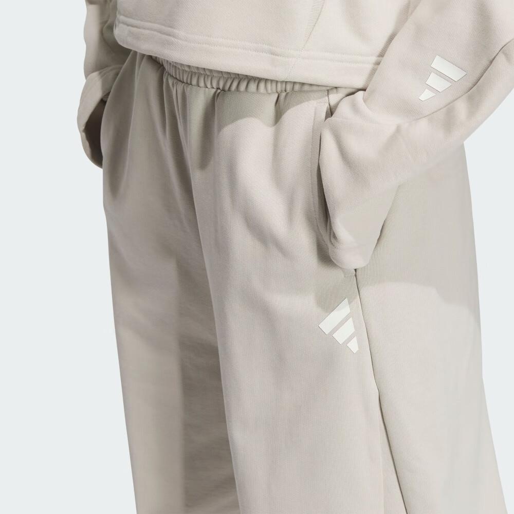 Adidas Loose Soft Comfortable Fashion Knitted Sports Pants Women Bottoms Miracle-Bauxite-Brown JY8074