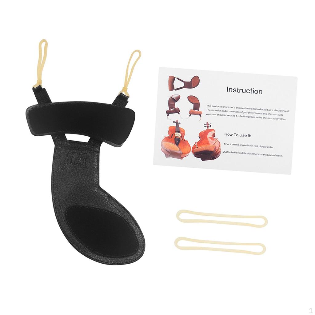 Violin Chinrest Support Device for Musical Instruments