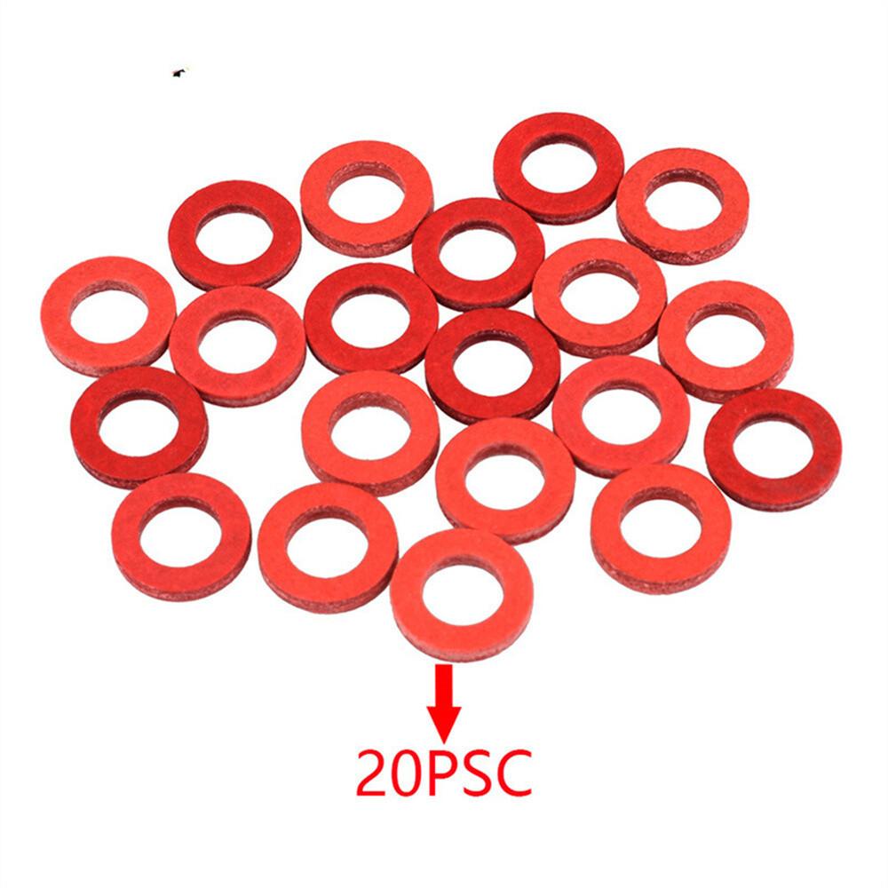 20pcs 8mm Oil Drain Gaskets 90430-08003 For Yamaha 4-Stroke Outboards Lower Unit