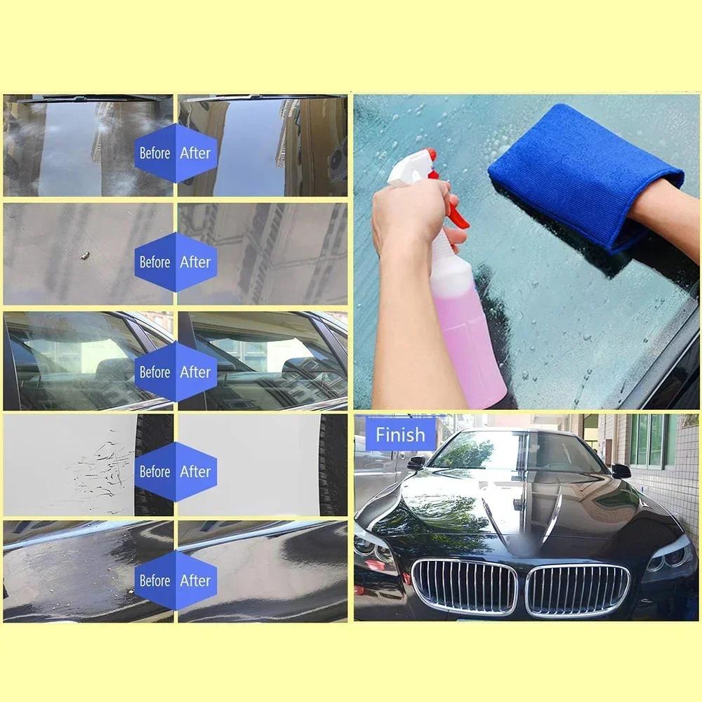 Durable Design Magic Clay Bar Mitt for Car Wash - Microfiber Detailing Towel Pad, Auto Care Cleaning Accessory
