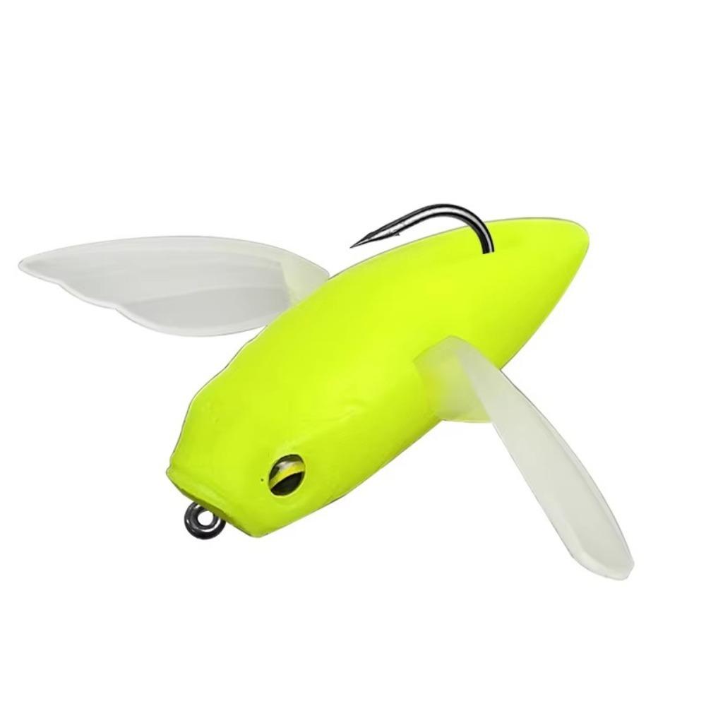 

6.5g Weight Fishing Soft Lure Drag Bait Topwater Floating Bait 2025 TPE TPR Bait Pike Fishing 4#