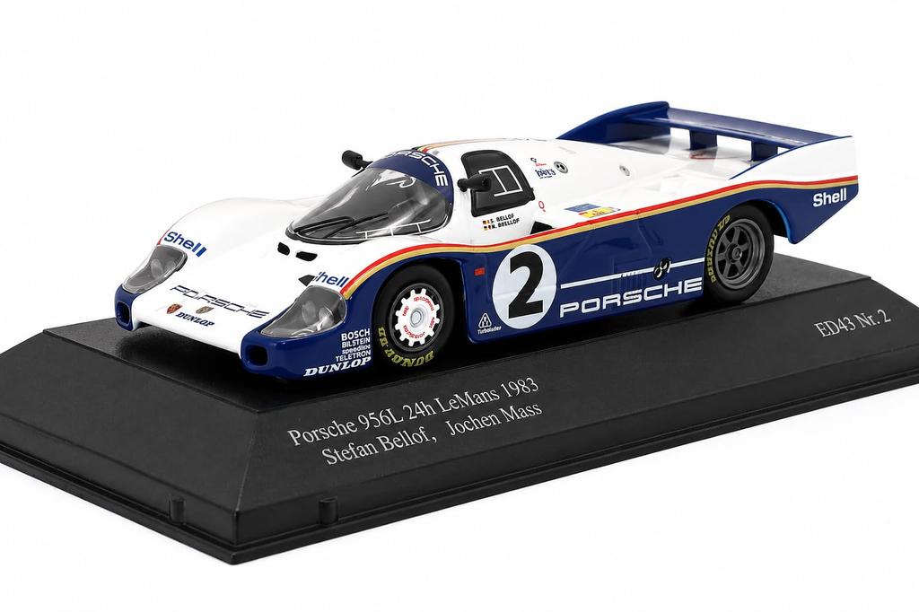 CMR 1/43 Porsche 956 LH Team Rothmans 1983 24 Hours of Le Mans, Stefan Bellof/Jochen Mass