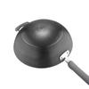 ASD 32CM Uncoated Cast Iron Wok