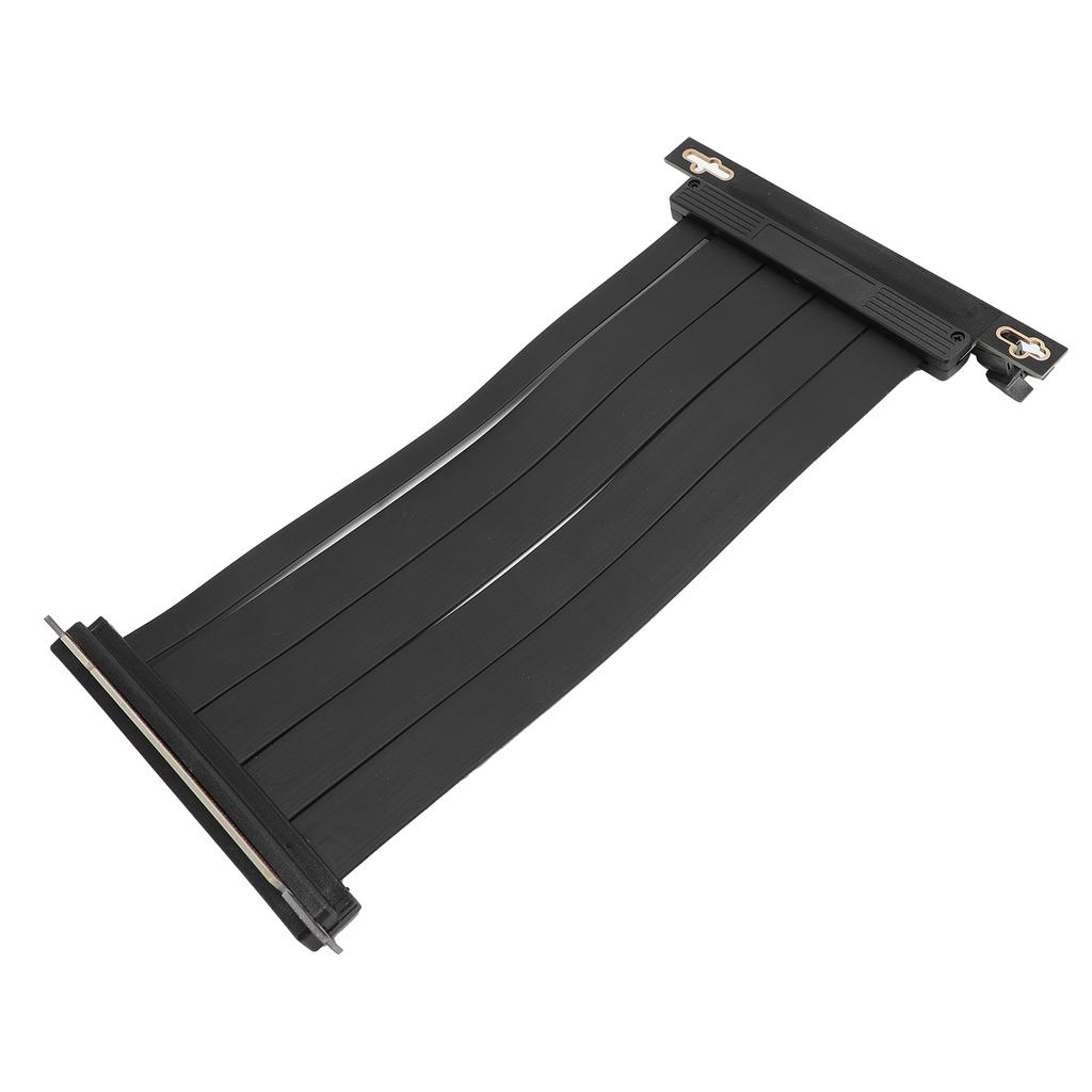 PCIe 4.0 X16 High Speed Flexible Extender Card Extension Port Single Row 10 Pair PCIe 4.0 Reverse 90 Degree Graphics
