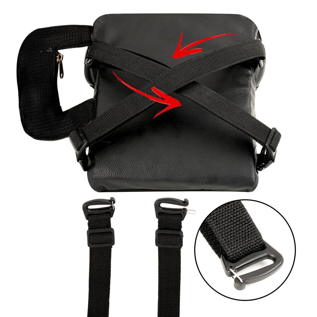 Inflatable Air Seat Cushion with Pump | Breathable Mesh Cover & Non-Skid Bottom | Ideal for Medical, Office, Home, Motorcycle