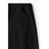 H M Loose Fit Twill Pants Black