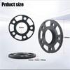 Adapter Dystansowy Koła 12/15/20mm PCD 5x112 CB 66.6mm-66.55mm 5-śrubowy Pasuje do Samochodów Benz 2Sztuki/zestaw Aluminium 6061-T6