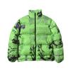 Unisex Oversized Winter Cotton Puffer Jacket With Full Print Streetwear Style Teens Adults