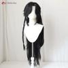 Anime Tian Guan Ci Fu Hua Cheng Cosplay Wig Heaven Officials Blessing Cosplay San Lang Black Wigs Heat Resistant Synthetic Hair