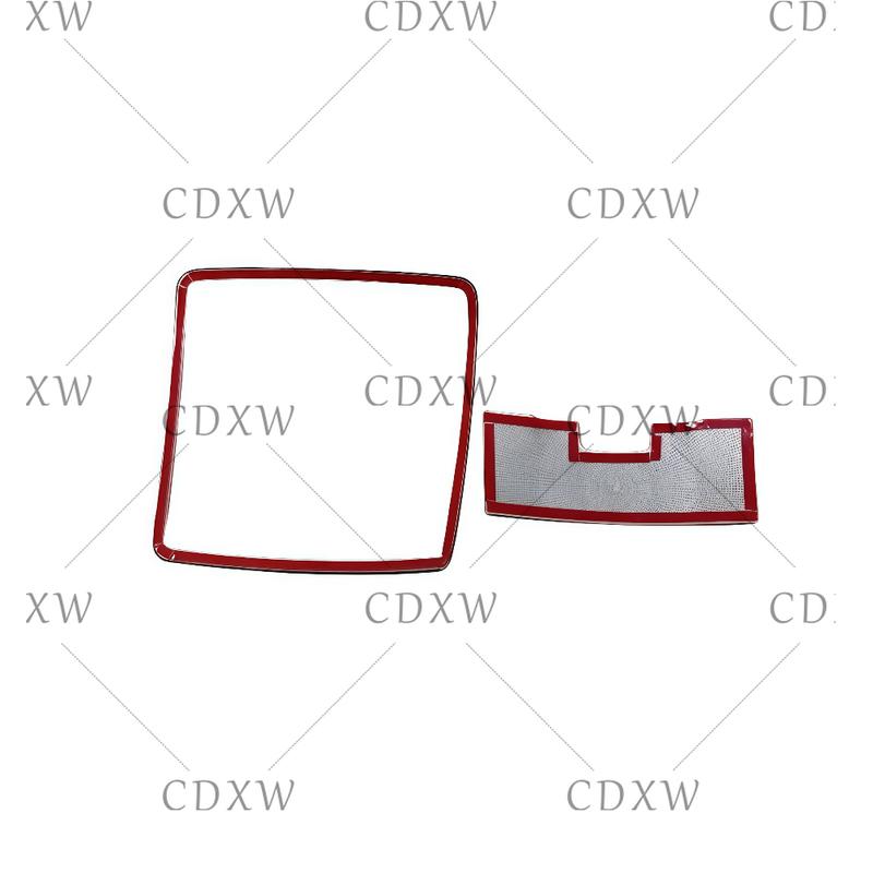 For Mercedes-Benz W166 GLE/ML, X166 GLS/GL class interior modified roof reading light horn cover type trim strip