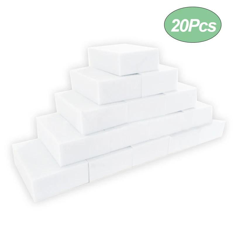 20pcs Melamine Sponge Magic Cleaning Sponges Eraser for Office Kitchen Bathroom Magic Cleaner Cleaning Tools10x7x3cm