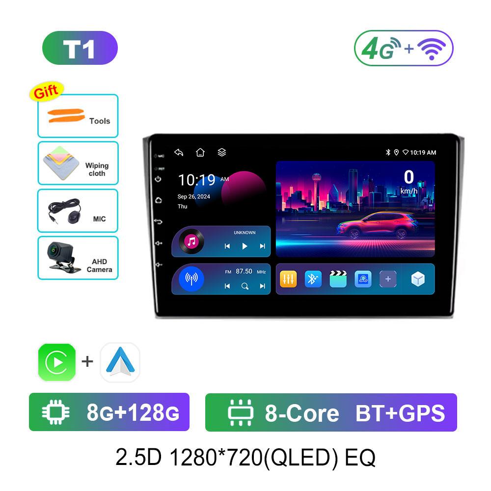 Bluetooth Android 14 WiFi for Mazda CX9 CX-9 TB 2006 - 2010 2016 Car Radio Multimedia Player DSP Stereo GPS 4G Split Screen