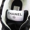 Ausgezeichnete CHANEL Sneaker schwarz Wildleder Damen 37 G39230 Gebraucht