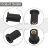 Construction Motorcycle Windshield Rubber Nuts Mounting Vibration Damper