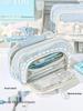 Large Capacity Simple Pencil Case - Ideal for Middle and High School Students, Stylish Stationery Bag