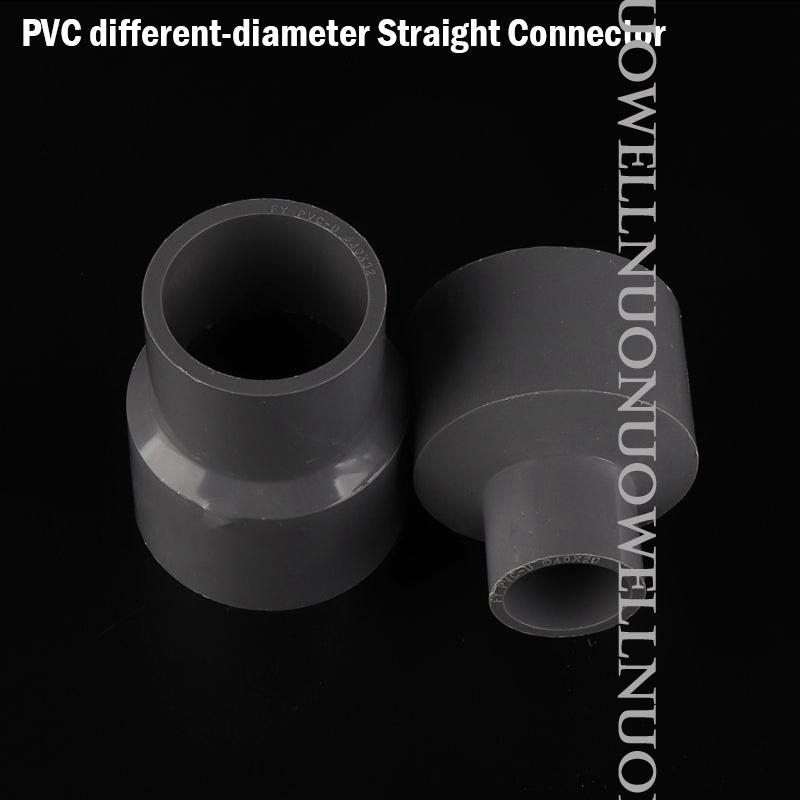 10Pcs 20 25 32 40 50 63mm Different-Diameter Straight PVC Pipe Reducing Connectors Garden Irrigation Fittings Fish Tank Parts