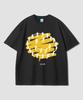 Geulaenpini Smile Together Oversized Short Sleeve T-Shirt - Black