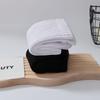 Solid Color Towel Bottom Socks Black And White Medium Tube Socks Simple Versatile Sports Basketball Stockings Cotton Socks