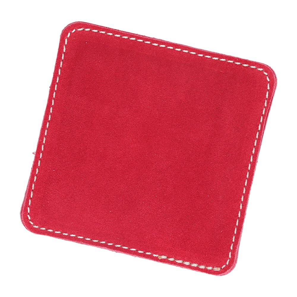 Red Billiard Cue Cloth Rough Surface Snooker Pole Cleaner Pool Cue Cleaner Pool Maintenance