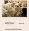 G5Z High Gram Milk Velvet Duvet Cover Set - Single Piece, Autumn/Winter, Thick & Warm with Pillow Covers.