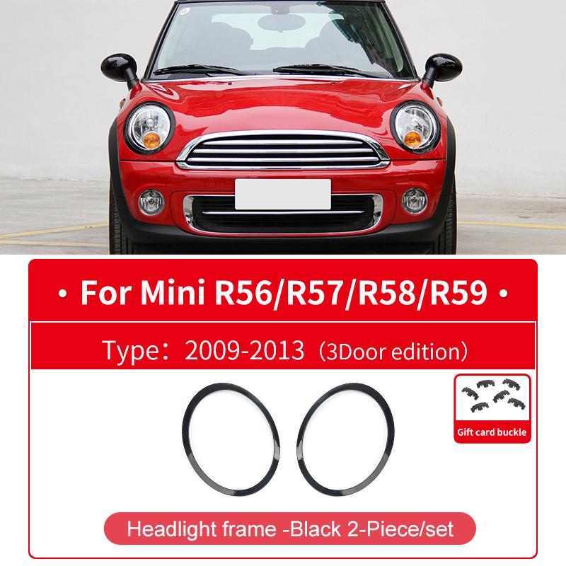 Headlight Taillight Cover Replace Ring For Mini Cooper F56 F55 F60 F54 R56 R60 R55 Countryman 2014-2023 Car Exterior Accessories