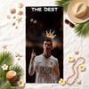 CR7 Soft Beach Towel Stylish Beach Pool Towel for Summer Seaside Vacation Travel
