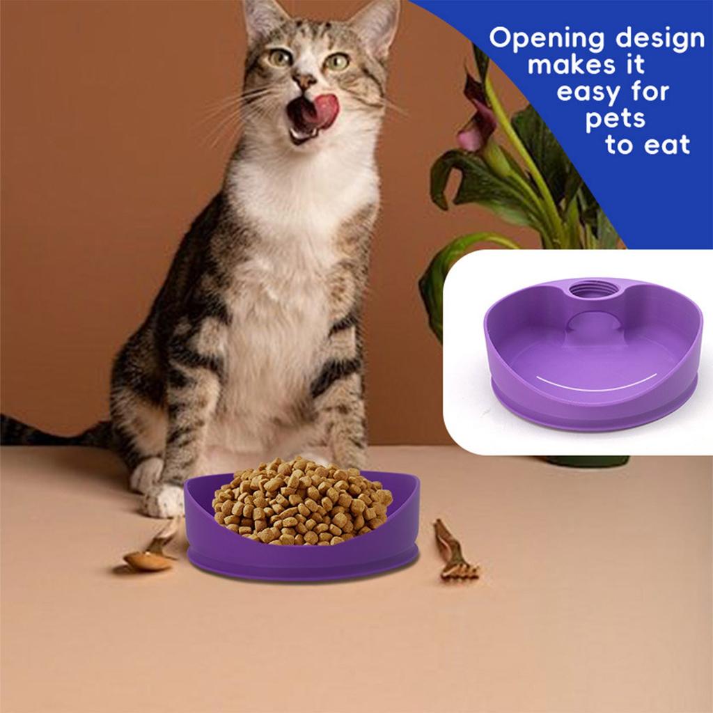 Pet Supplies Small Dog Cat Automatic Filling Pet Food Bowl Pet Food Safe Bowl