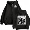 Omakase Alvaro Diaz Album Tour Reißverschluss Kapuzenpullover Herren Harajuku Klassische Jacke Sweatshirts Mäntel Reißverschluss