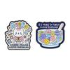 Xiaomi 2-7pcs/set Back To Future Retro Time Machine Enamel Pins Rock Band Punk Skull Cross Anime Game Dog Brooch Bag Badge Jewelry Gift