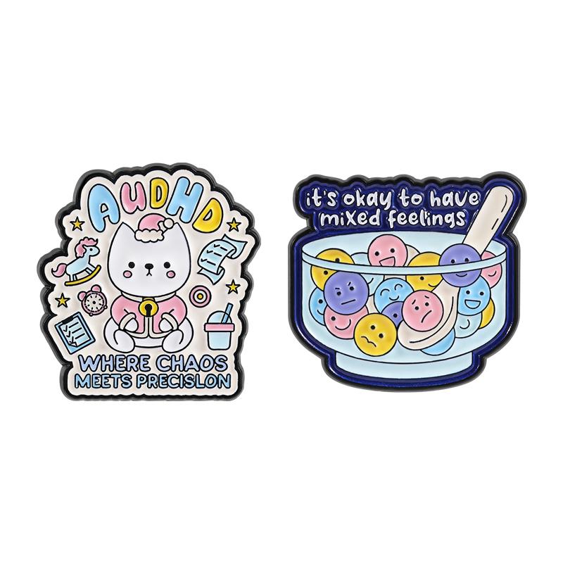 Xiaomi 2-7pcs/set Back To Future Retro Time Machine Enamel Pins Rock Band Punk Skull Cross Anime Game Dog Brooch Bag Badge Jewelry Gift