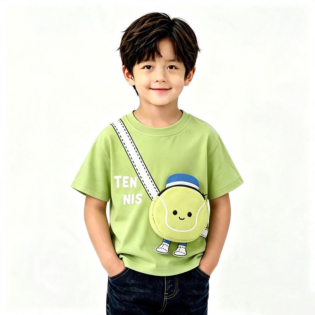Boys and Girls Long Sleeve T-Shirt Casual Comfortable Base Layer with Print