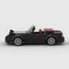 MOC Cabrio Open Cars City Sport Racers Runabout Building Blocks Bricks Supercar Vehicle Kids Toys Gift Cabriolet