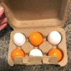 Toys DIY Toys 3/6pcs Wooden Artificial Egg Set Easter Toy Wooden House Game Kitchen Egg Early Education Food for Kids Children