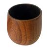 Big Belly Cup, Enlarged Wine Glass, Charcoal Grilled Universal Wooden Cup, Nonscalding Plant Paint Tea Cup