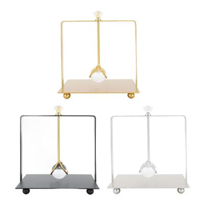 Metal Napkin Holder  Handle Modern Elegant Square Paper Napkin Dispenser for Restaurant Hotel Ho