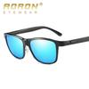 aoron Men's Sunglasses Aluminum Magnesium Colorful Polarizing Glasses, Fishing Driver's Glasses
