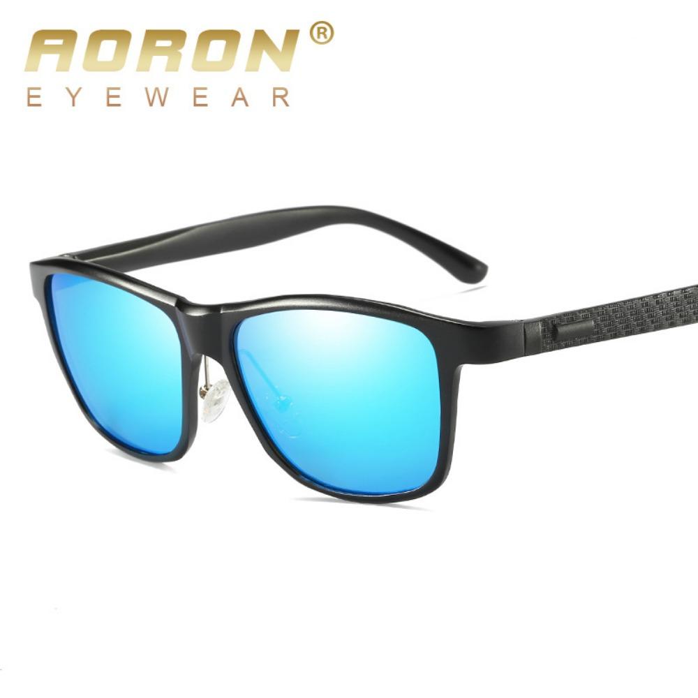 aoron Men's Sunglasses Aluminum Magnesium Colorful Polarizing Glasses, Fishing Driver's Glasses