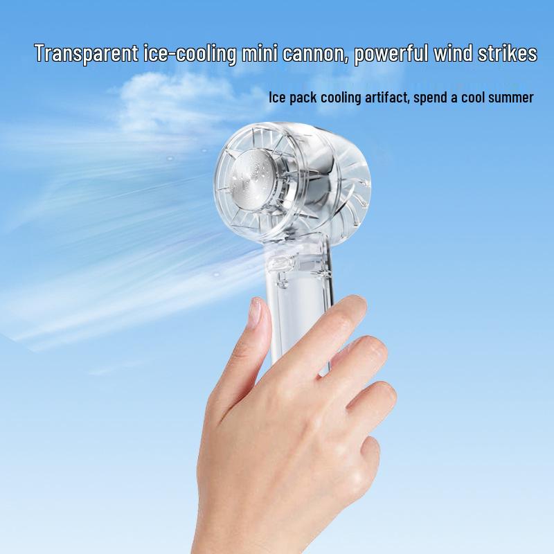 2026 Japan-Korea Creative Mini Handheld Fan with Fresh Cooling Ice Pack