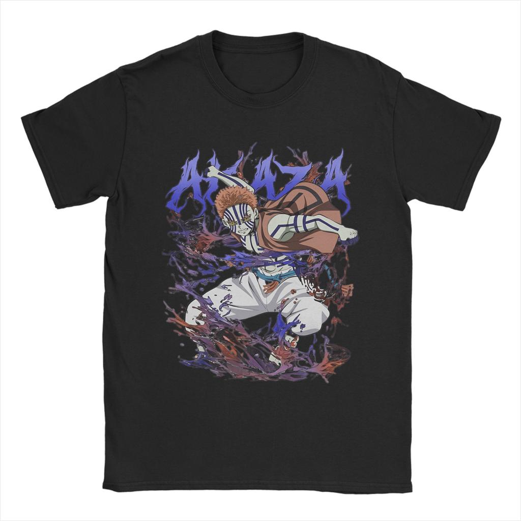 Akaza Men's T Shirt Casual Tees Short Sleeve Round Neck T-Shirt Cotton 4XL 5XL 6XL Tops