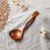 1pc Wooden Soup Spoon Non-stick Cooking Utensil Food Contact Safe Kitchen Utensil for Cooking and Serving,  Ideal for Home and RV Use